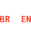 I'm Broken Distressed Typografie
