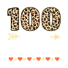 100 Days of 2nd Grade Leopard