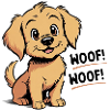 Cozy the dog - Woof - Woof