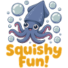 Squishy Fun Squid Illustration