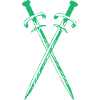 Crossing Green Swords