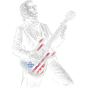James K. Polk Playing Guitar