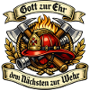 Gott zur Ehr Feuerwehremblem