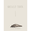 Socially Tired Raccoon Meme