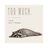 Not Today Raccoon Meme