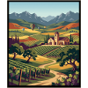Vineyard Vista in Tuscan Hills