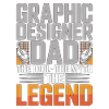 Graphiste Papa L’idole L’Artiste Visuel