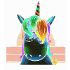 Regenbogen-Einhorn