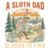 Sloth Dad Hiking Adventure