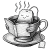Cozy Tea Cup Reader