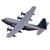 C-130 Silhouette grise