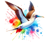 Red-footed booby gift