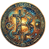 Sceau Bitcoin orné