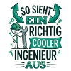 Cooler Ingenieur Spruch Strichmännchen