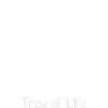 Tree of Life Silhouette White