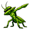 Dabbing Praying Mantis