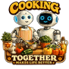 Robots cook together