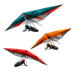 Trio polygonal des deltaplanes