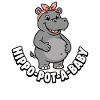 Mère enceinte Hippopotam-un-bébé Hippopotam-un-bébé Hippopotame