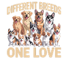 Different Dog Breeds One Love Dogs