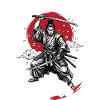 Miyamoto Musashi Samurai Motiv