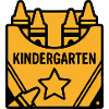 Crayons Kindergarten Logo