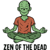Zen des Toten: Meditierender Zombie