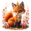Fox Floral Jewelry