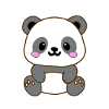 Panda kawaï 