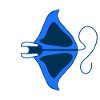 Manta Linear Blue stilisiert