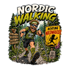 Nordic Walking Waldabenteuer Comic