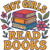 Heiße Mädchen lesen Bücher