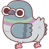 Cute Chonky Pigeon Butt