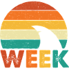 Minimal Shark Week Ocean Marine Style