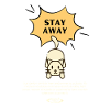 Stay Away Funny Gift T-Shirt