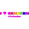 I Love Gendern Geschenkidee Pro Gendern 