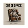 Out Of Office Raccoon Meme
