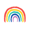 Arc-en-ciel Bonjour Première année Adieu