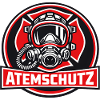 Atemschutz Logo mit Gasmaske
