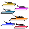 Bateaux à moteur