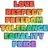 Rainbow Pride Values