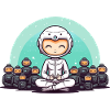 Méditation zen des astronautes