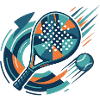 Padel Tennis Retro Sports Design