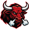 Fire Bull Bull Head Motif