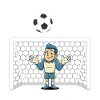 Funny Soccer Goalie