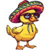 Donkey Funny Sombrero