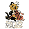 Knitting Otter
