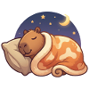 Capybara Schlafen
