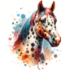Appaloosa Motif Horse