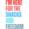 Snacking pleasure and freedom Slogan